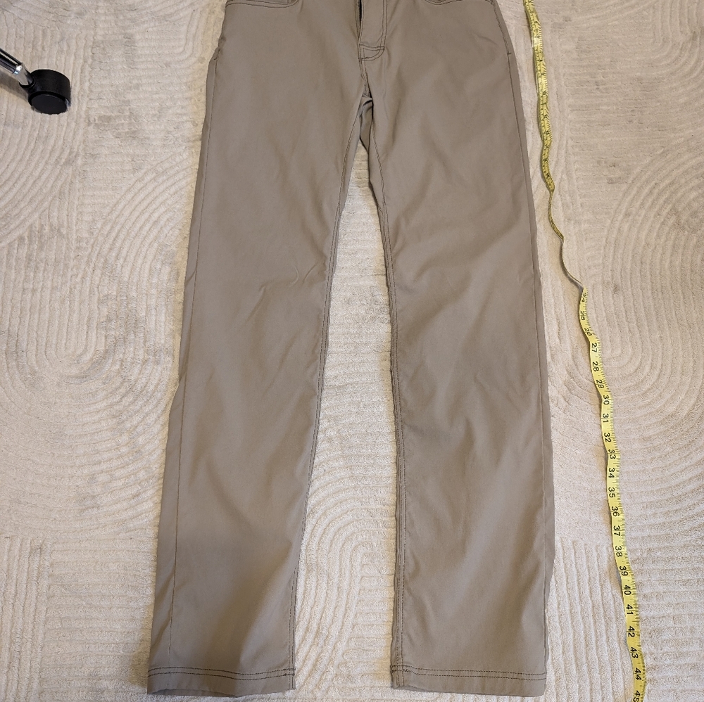 PrAna Nylon stretch hiking pants 31x34